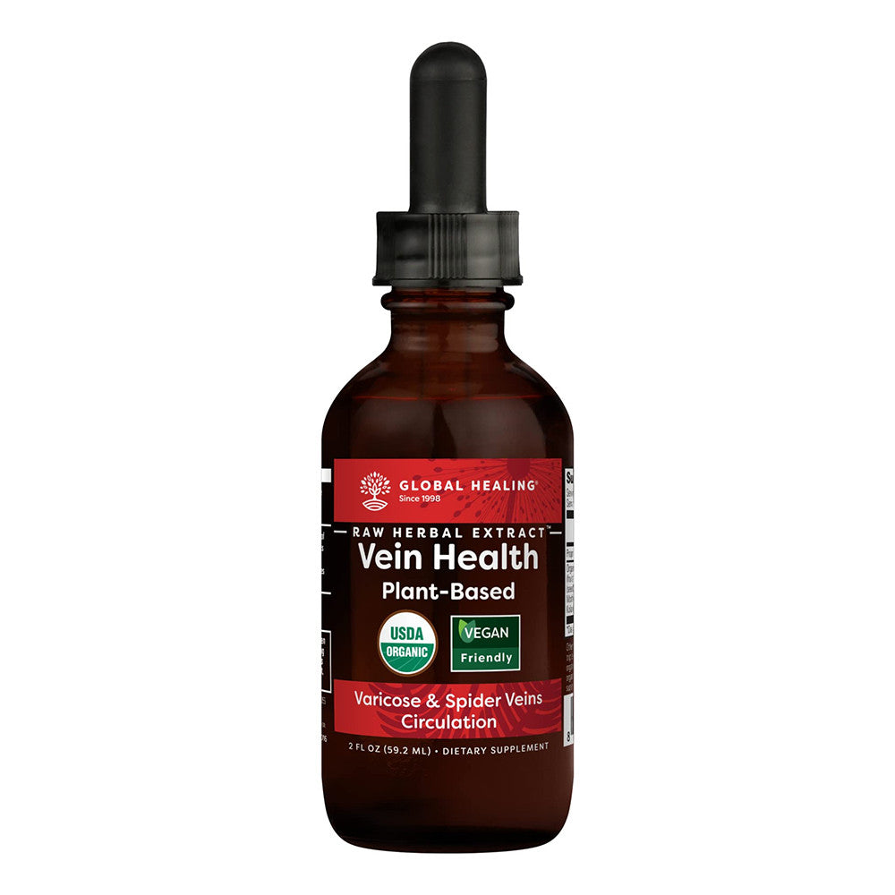 Global Healing Plant Based Vein Health, 2 Oz